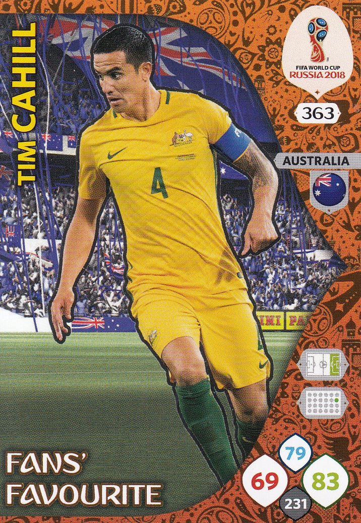 363. TIM CAHILL- AUSTRALIA - FANS FAVOURITE