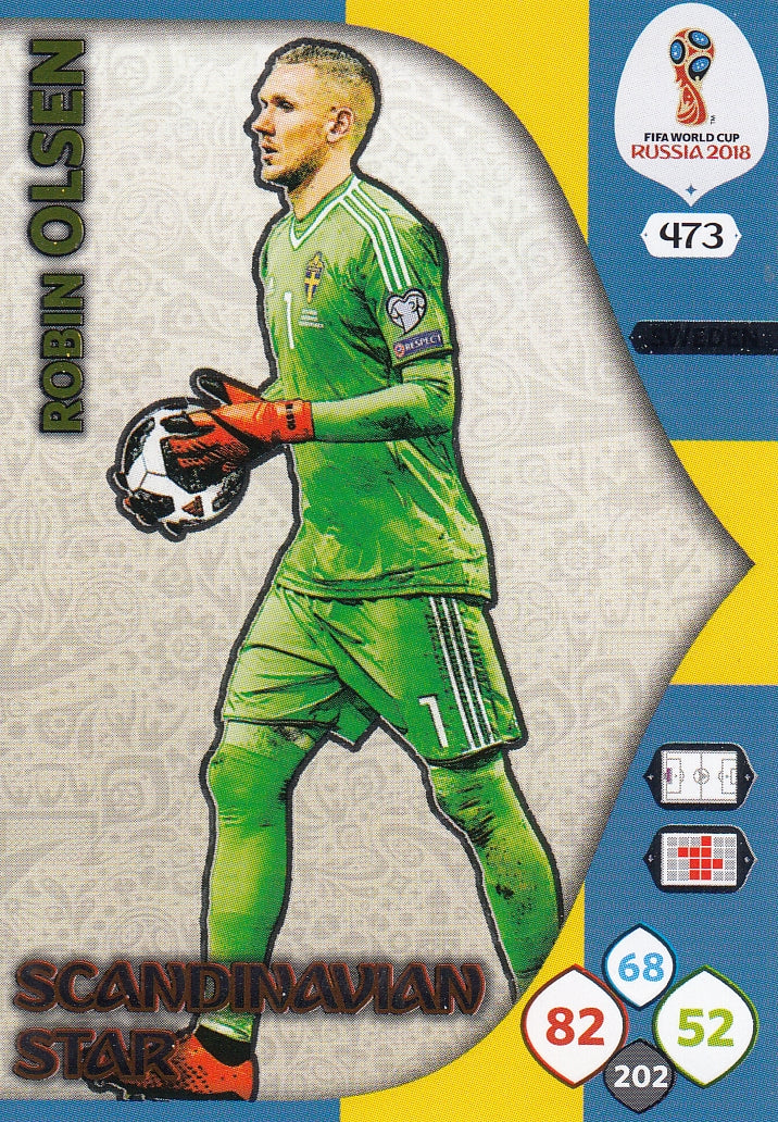 473. ROBIN OLSEN - SWEDEN - SCANDINAVIAN STAR