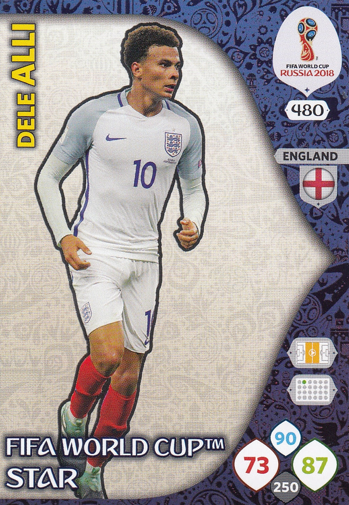 480. DELE ALLI - ENGLAND - WORLD CUP STAR