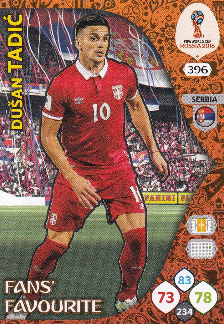 396. DUSAN TADIC - SERBIA - FANS FAVOURITE