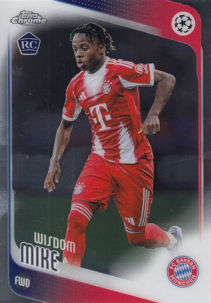 088. WISDOM MIKE - FC BAYERN MUNCHEN - ROOKIE CARD