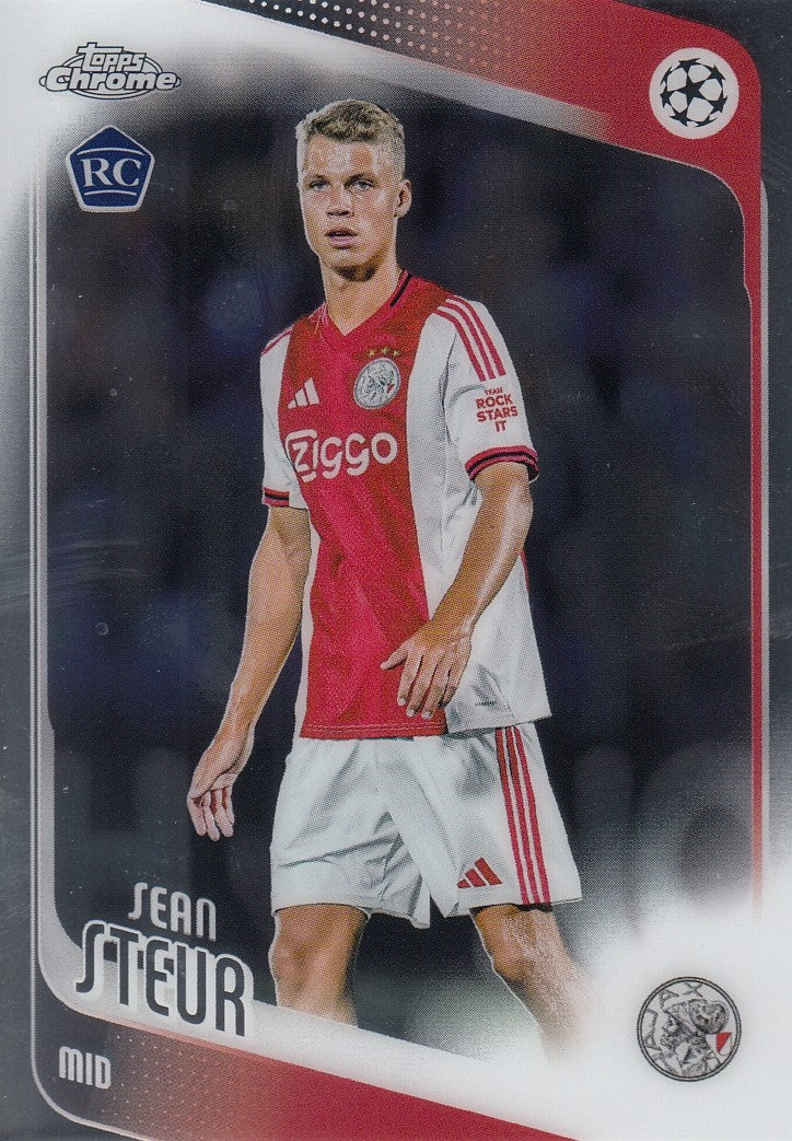 043. SEAN STEUR - AFC AJAX - ROOKIE CARD