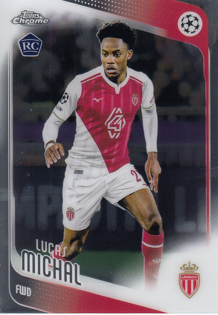 094. LUCAS MICHAL - AS MONACO - ROOKIE CARD