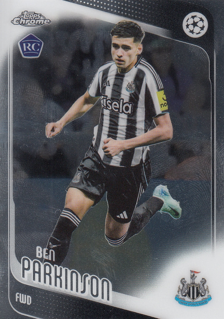 125. BEN PARKINSON - NEWCASTLE UNITED - ROOKIE CARD