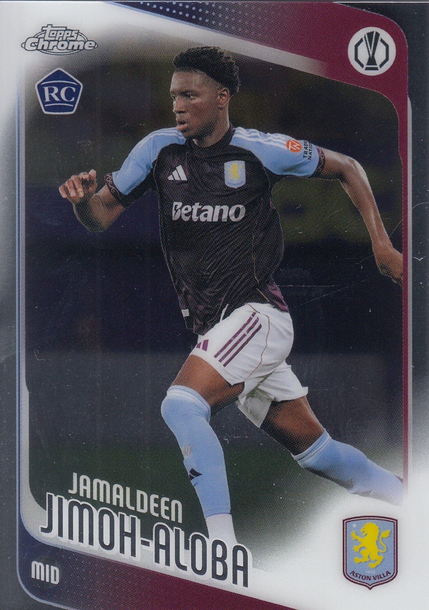 008. JAMALDEEN JIMOH-ALOBA - ASTON VILLA - ROOKIE CARD
