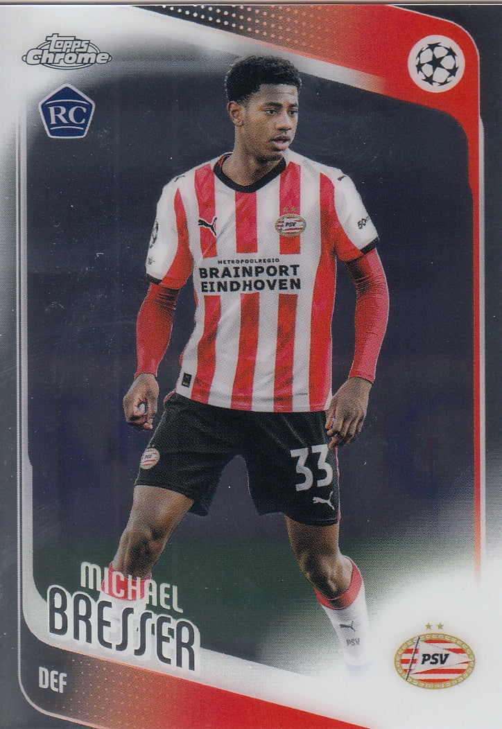 146. MICHAEL BRESSER - PSV EINDHOVEN - ROOKIE CARD