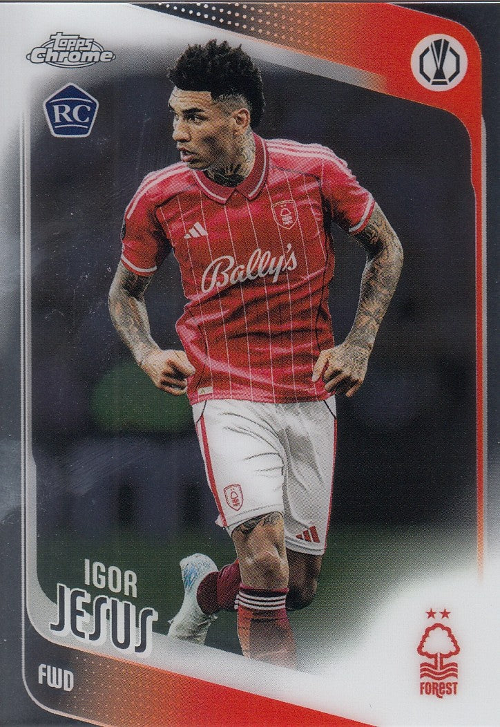 161. IGOR JESUS - NOTTINGHAM FOREST - ROOKIE CARD