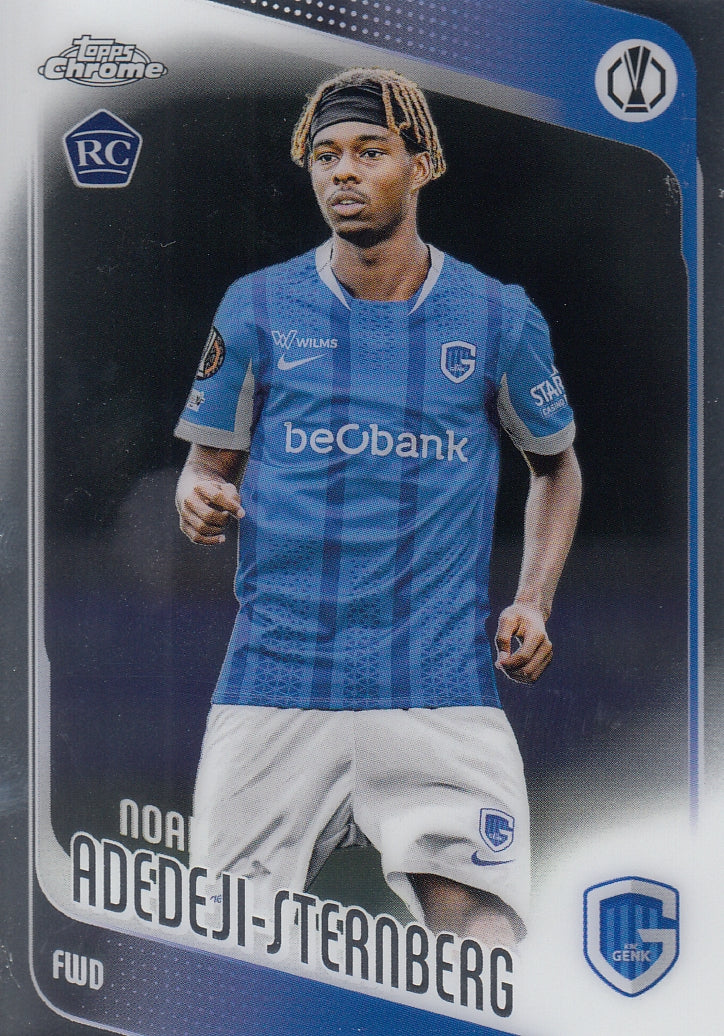 122. NOAH ADEJI-STERNBERG - KRC GENK - ROOKIE CARD