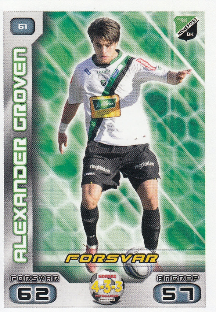 061. ALEXANDER GROVEN - HØNEFOSS BK