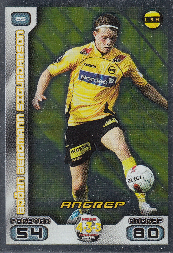 085. BJÖRN BERGMANN SIGURDARSON - LILLESTRØM SK