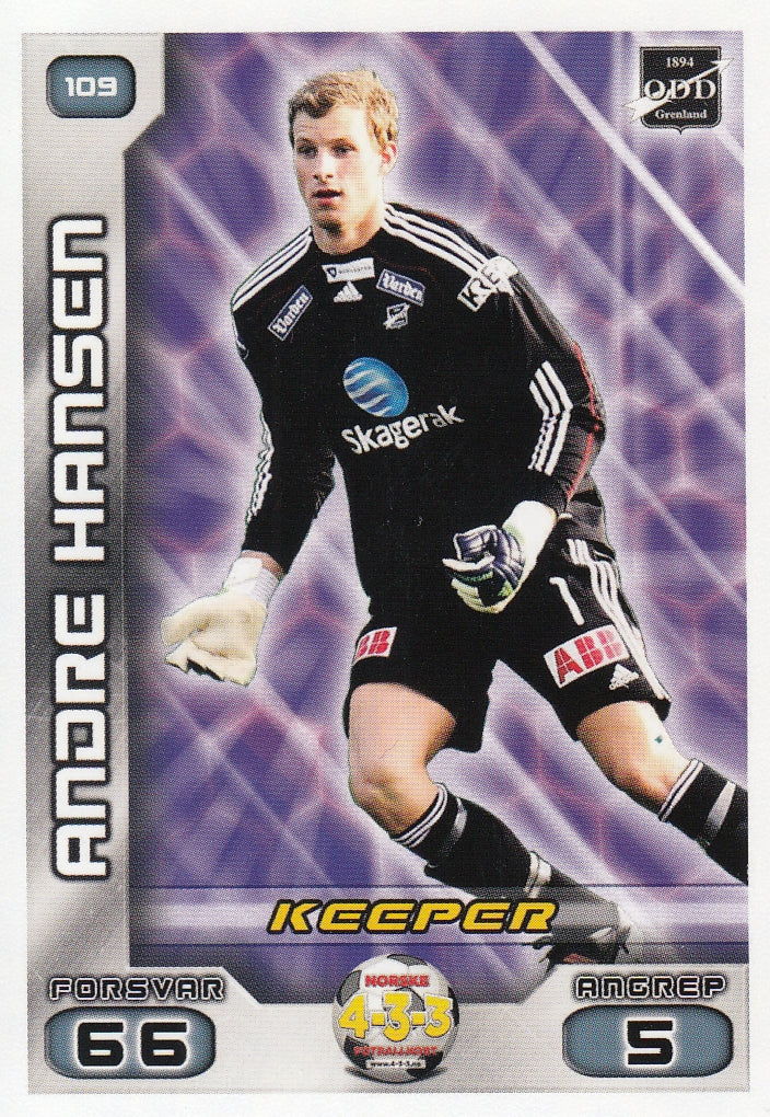 109. ANDRE HANSEN - ODD BK