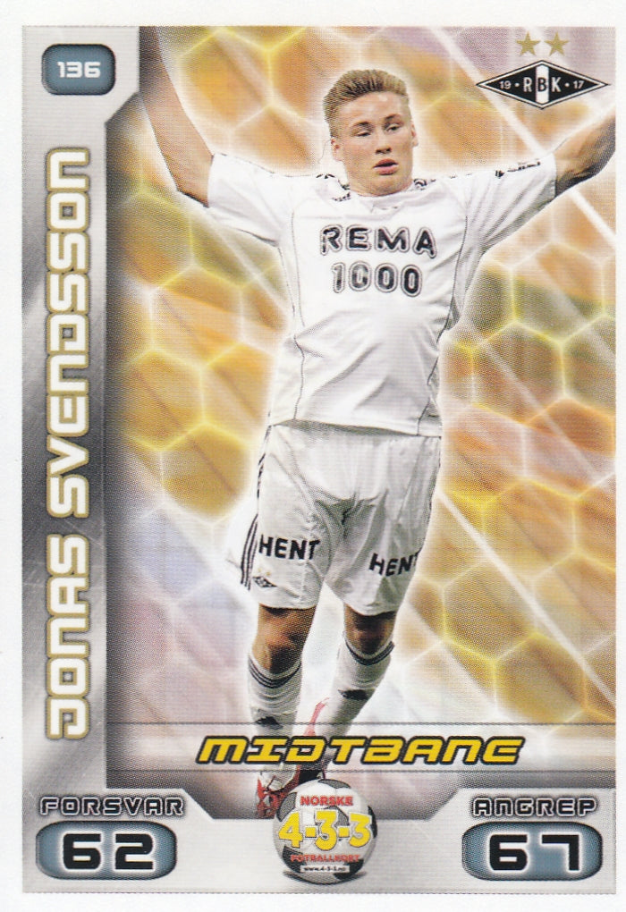 136. JONAS SVENDSSON - ROSENBORG BK
