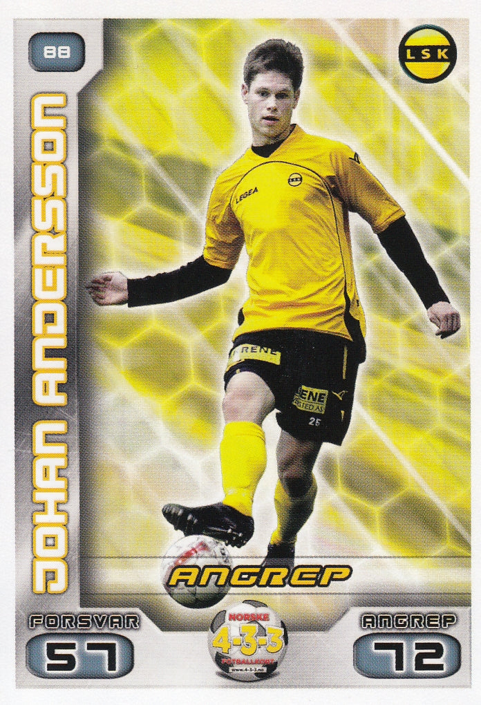 088. JOHAN ANDERSSON - LILLESTRØM SK