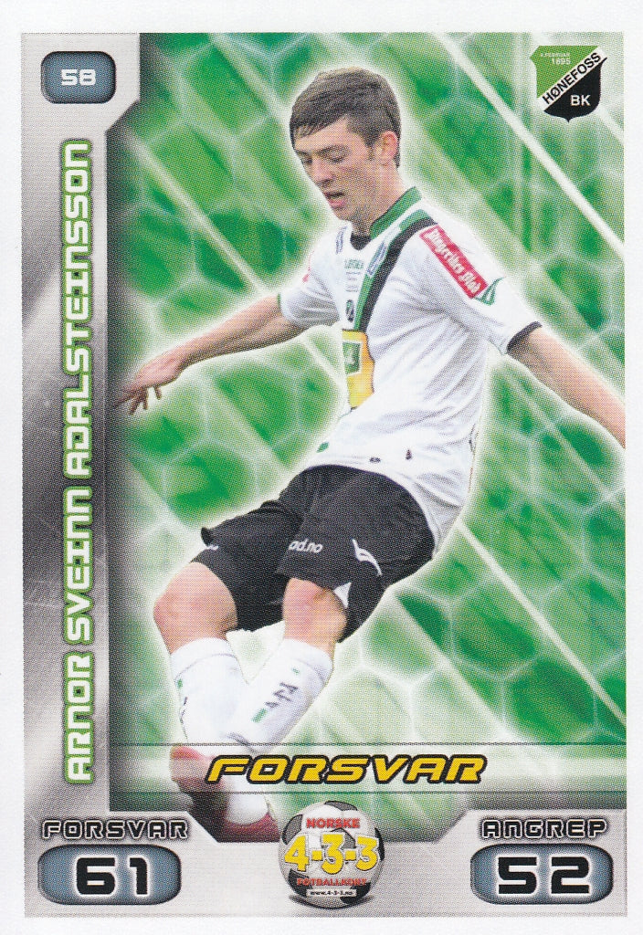 058. ARNOR SVEINN ADALSTEINSSON - HØNEFOSS BK