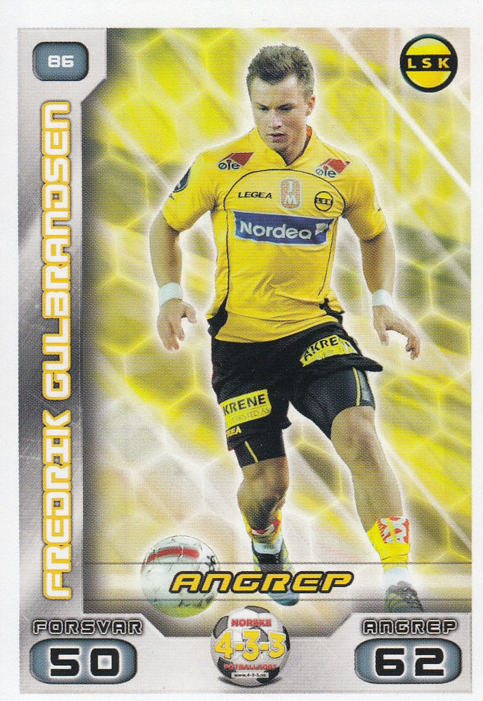 086. FREDRIK GULBRANDSEN - LILLESTRØM SK