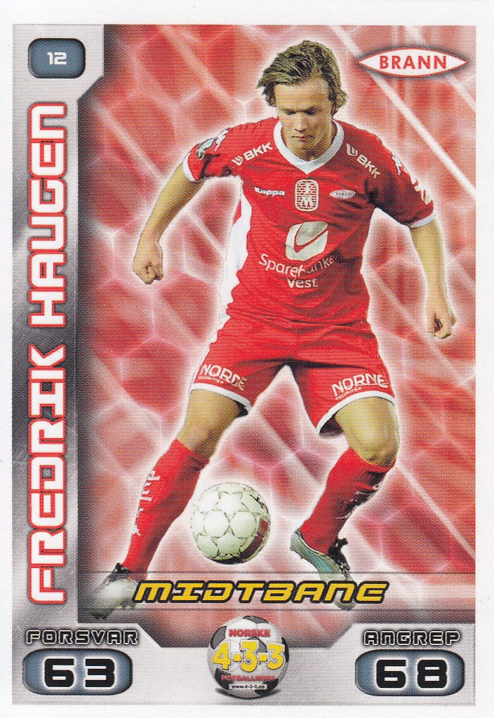 012. FREDRIK HAUGEN - BRANN