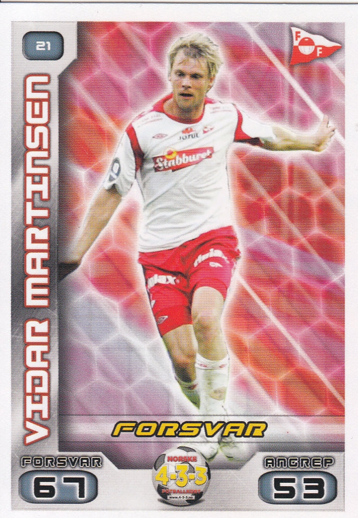 021. VIDAR MARTINSEN - FREDRIKSTAD FK