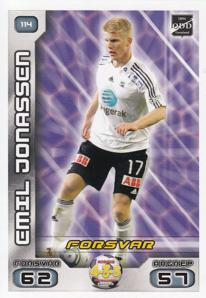 114. EMIL JONASSEN - ODD BK