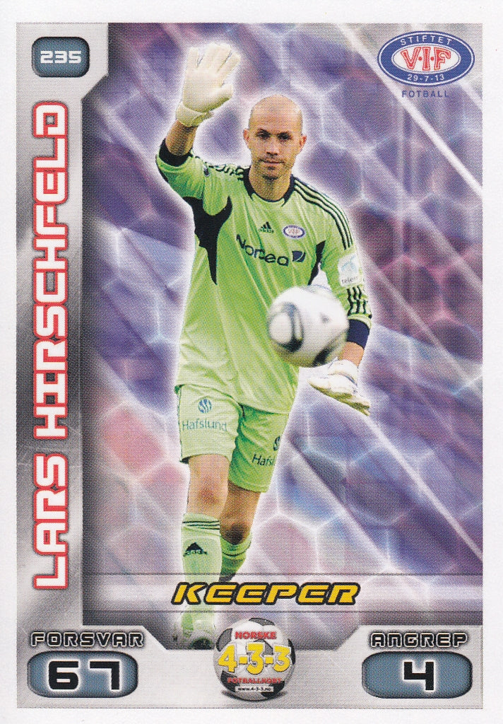 235. LARS HIRSCFELD - VÅLRENGA IF