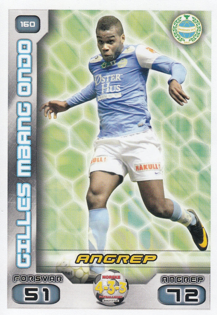 160. GILLES MBANC ONDO - SANDNES ULF