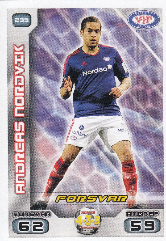 239. ANDREAS NORDVIK - VÅLERENGA IF