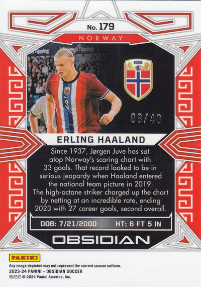 2024 - 179. ERLING HAALAND - NORWAY - 08/40