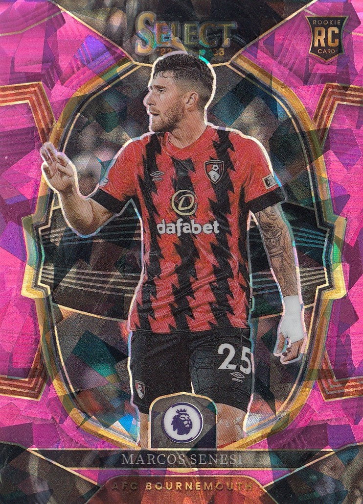 003. MARCOS SENESI - AFC BOURNEMOUTH - ROOKIE CARD - PINK ICE