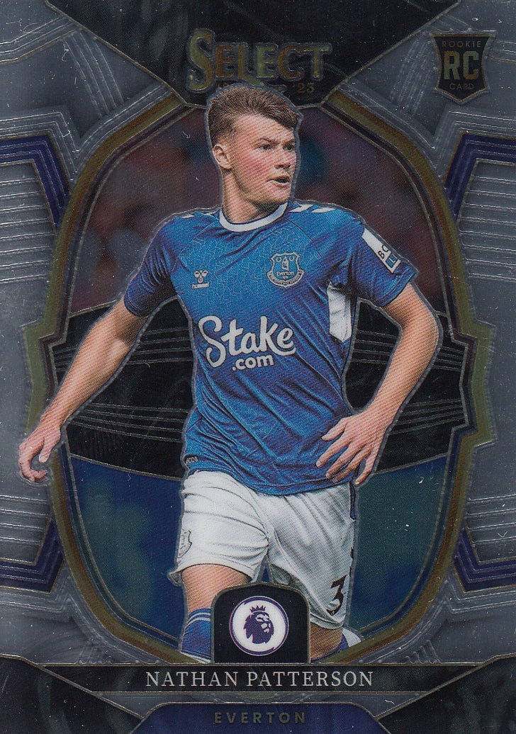 037. NATHAN PATTERSON - EVERTON - ROOKIE CARD