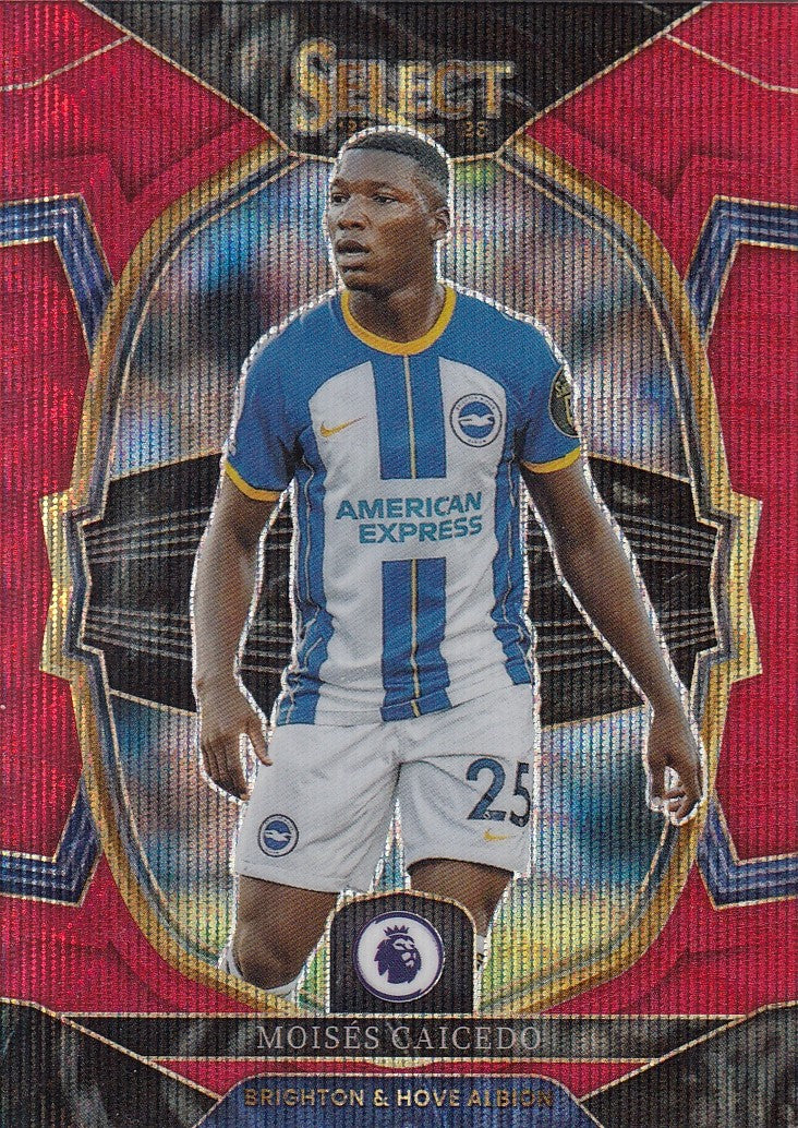 021. MOISES CAICEDO - BRIGHTON & HOVE ALBION - RED WAVE