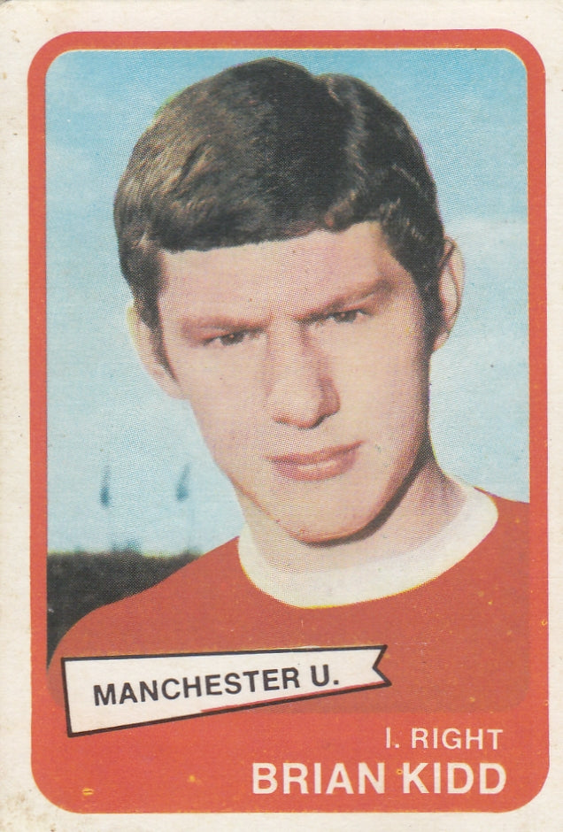 086. BRIAN KIDD - MANCHESTER UNITED