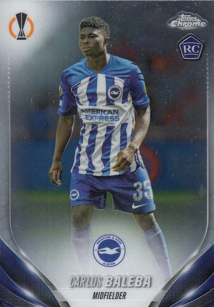 113. CARLOS BALEBA - BRIGHTON & HOVE ALBION - ROOKIE CARD