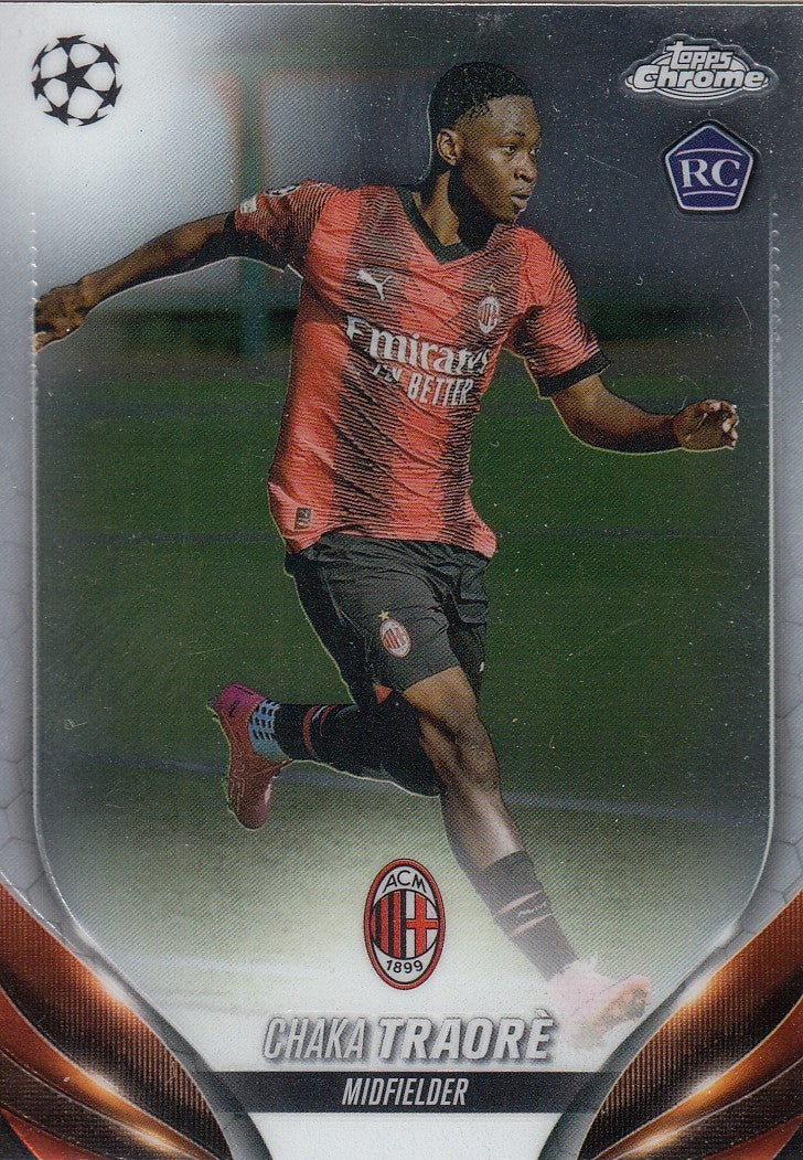 025. CHAKA TRAORE - AC MILAN - ROOKIE CARD