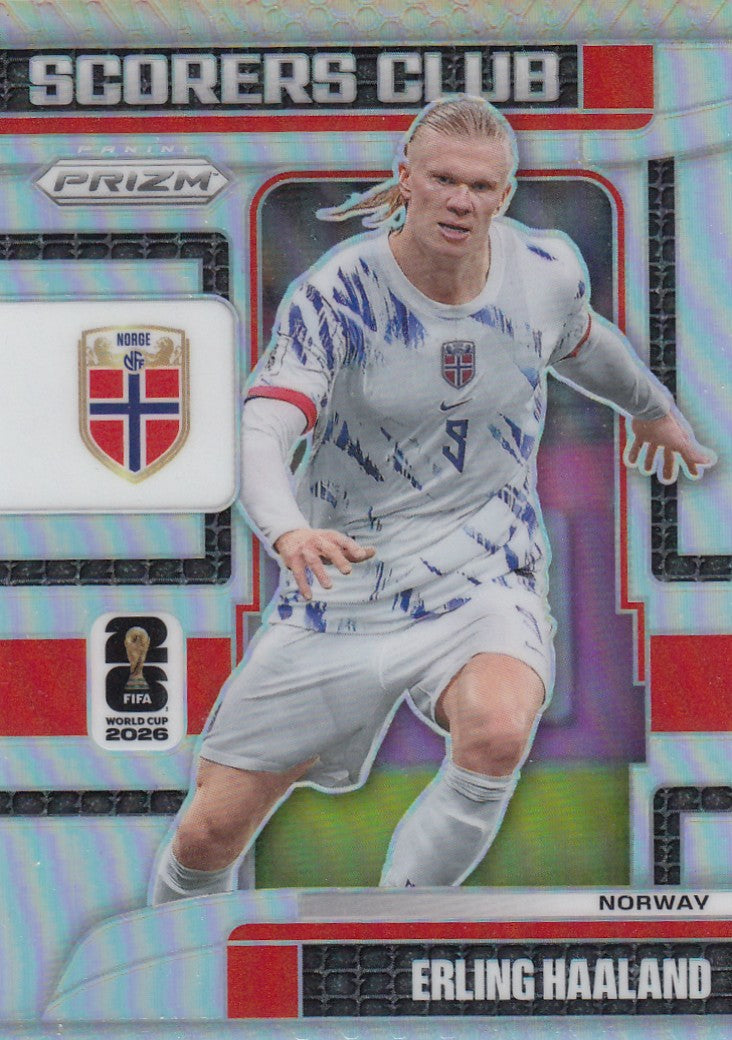 13.SC. ERLING HAALAND - NORWAY - SCORERS CLUB - SILVER