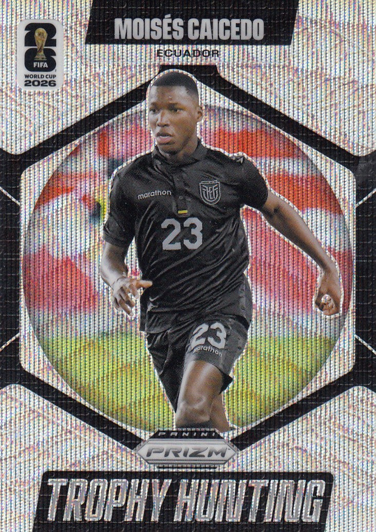 TH-009. MOISES CAICEDO - FRANCE - TROPHY HUNTING - SILVER HOLO