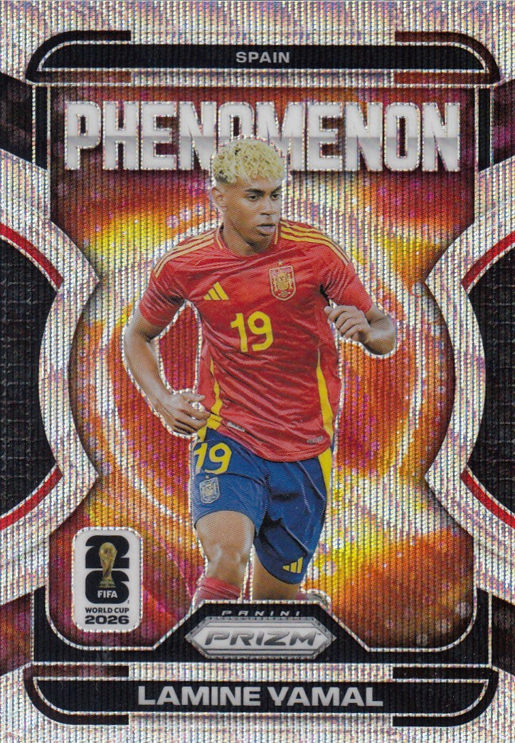 PH-001. LAMINE YAMAL - SPAIN -  PHENOMENON - SILVER HOLO