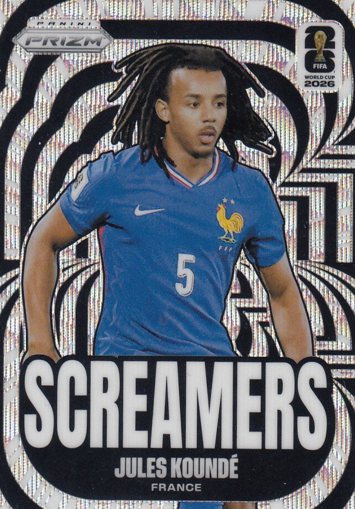 SCR-003. JULES KOUNDE - FRANCE - SCREAMERS - SILVER HOLO