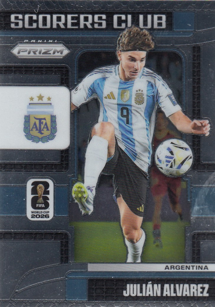 SC-025. JULIAN ALVAREZ - ARGENTINA - SCORERS CLUB