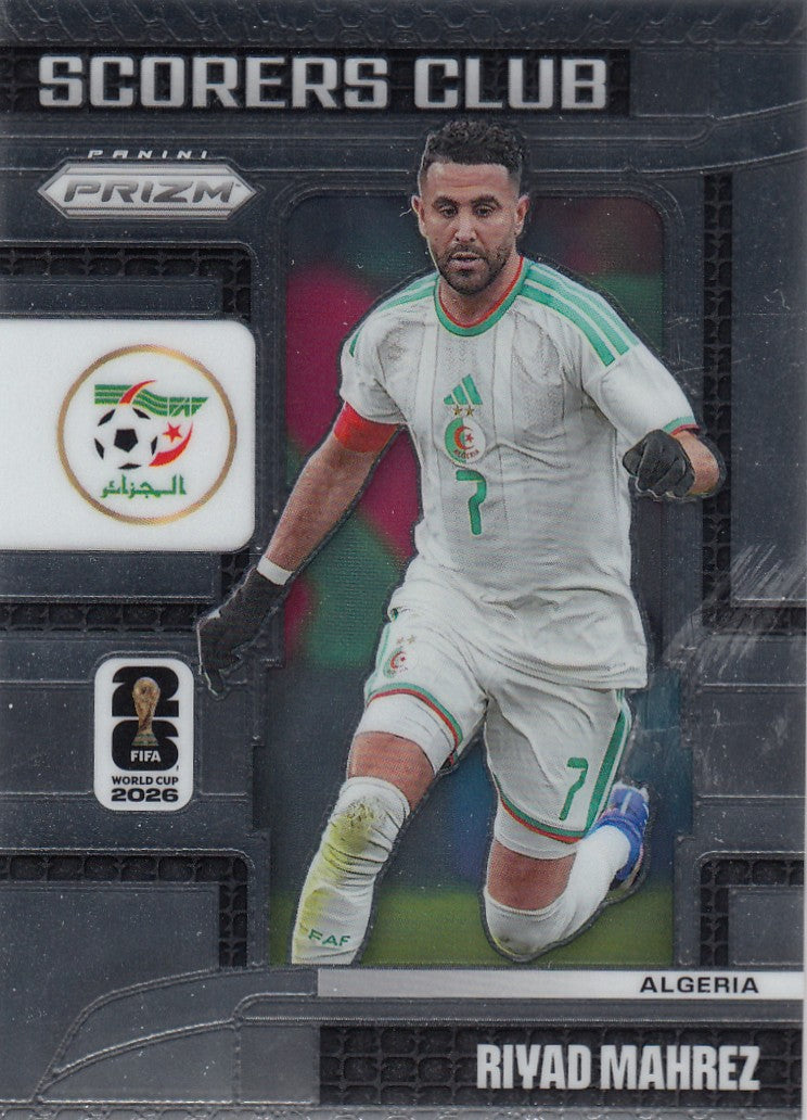 SC-016. RIYAD MAHREZ - ALGERIA - SCORERS CLUB