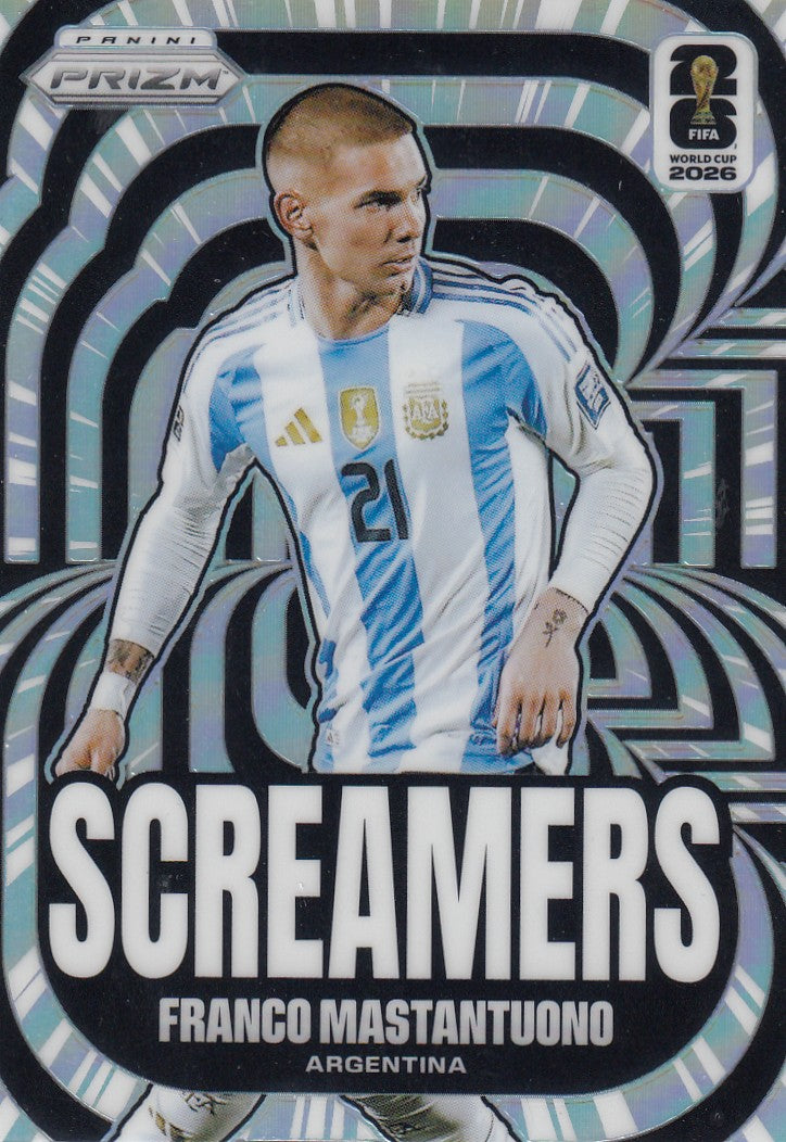 SCR-024. FRANCO MASTANTUONO - ARGENTINA - SCREAMERS - SILVER