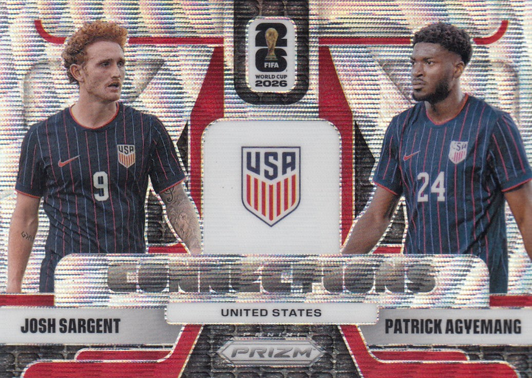 CON-021. JOSH SARGENT & PATRICK AGYEMANG - UNITED STATES - CONNECTIONS - SILVER HOLO