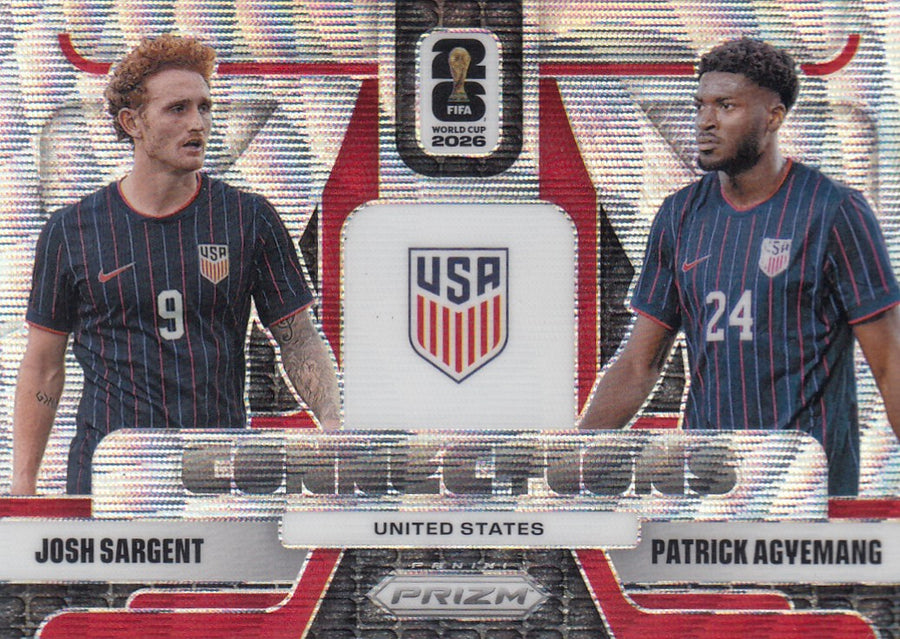 CON-021. JOSH SARGENT & PATRICK AGYEMANG - UNITED STATES - CONNECTIONS - SILVER HOLO