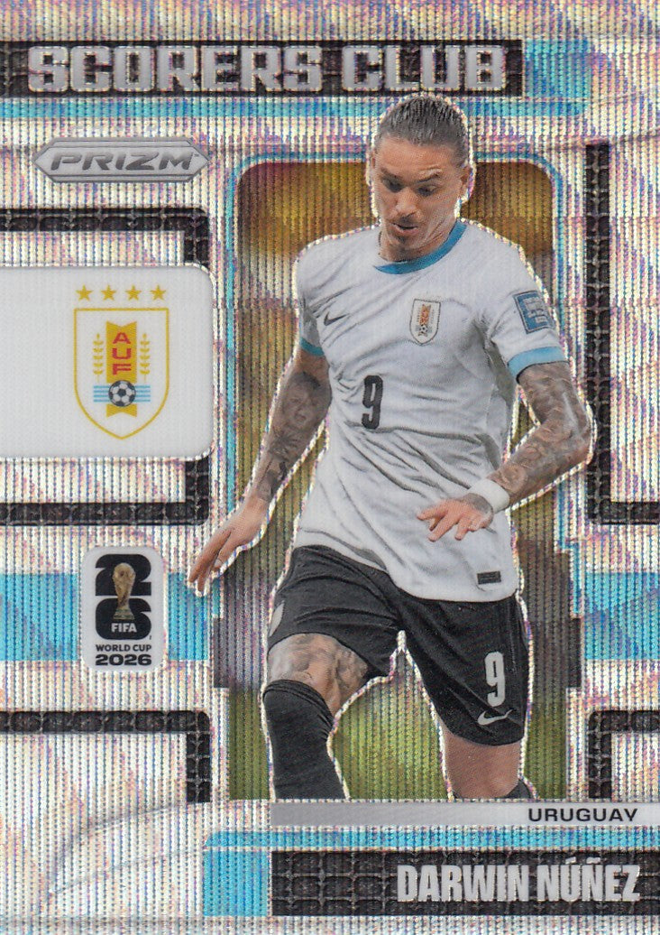 SC-011. DARVIN NUNEZ - URUGUAY - SCORERS CLUB - SILVER HOLO