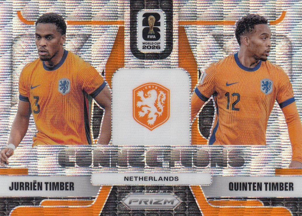 CON-025. JURRIEN TIMBER & QUINTEN TIMBER - NETHERLANDS - CONNECTIONS - SILVER HOLO