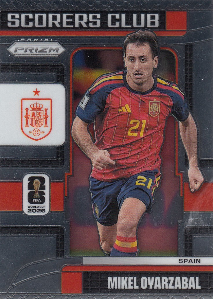 SC-002. MIKEL OYARZABAL - SPAIN - SCORERS CLUB