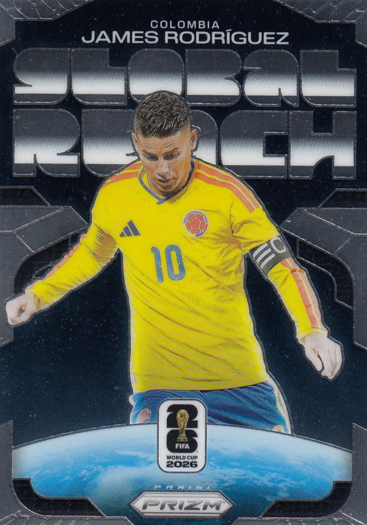 GR-007. JAMES RODRIGUEZ - COLOMBIA- GLOBAL REACH