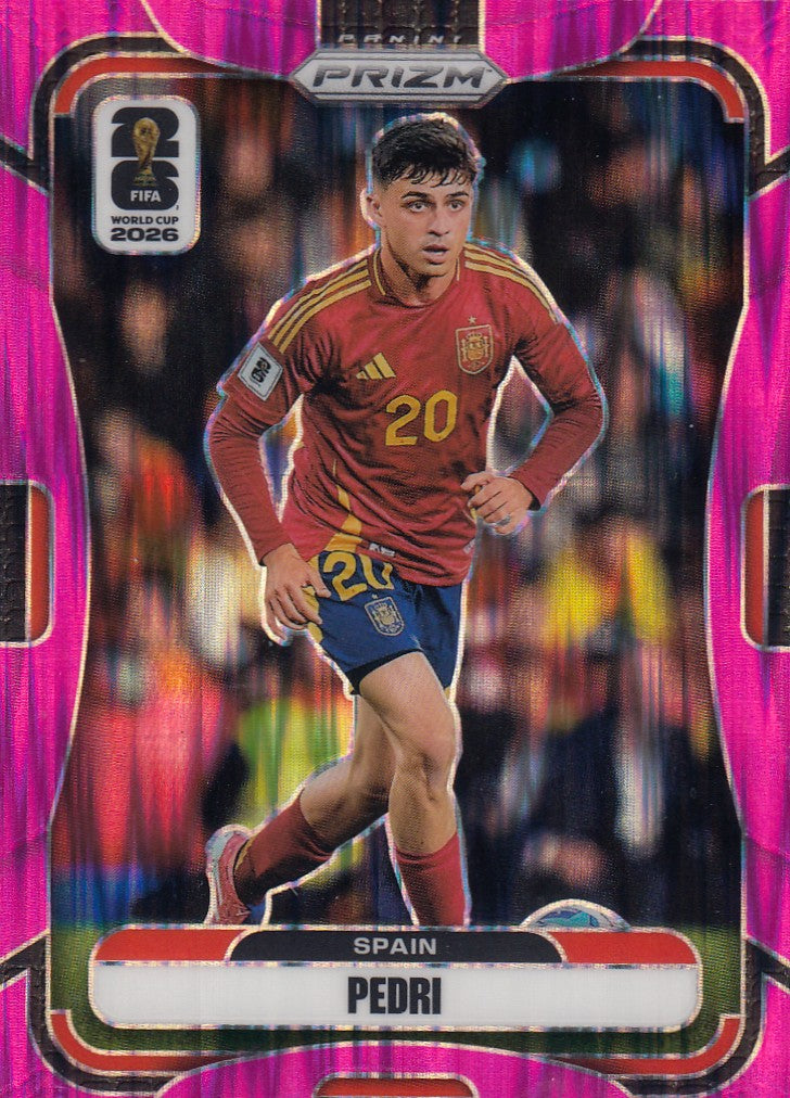 080. PEDRI - SPAIN - WORLD CUP WINNER - FUCHSIA FLASH #195