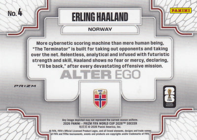 004. ERLING HAALAND - NORWAY - ALTER EGO - CASE HIT