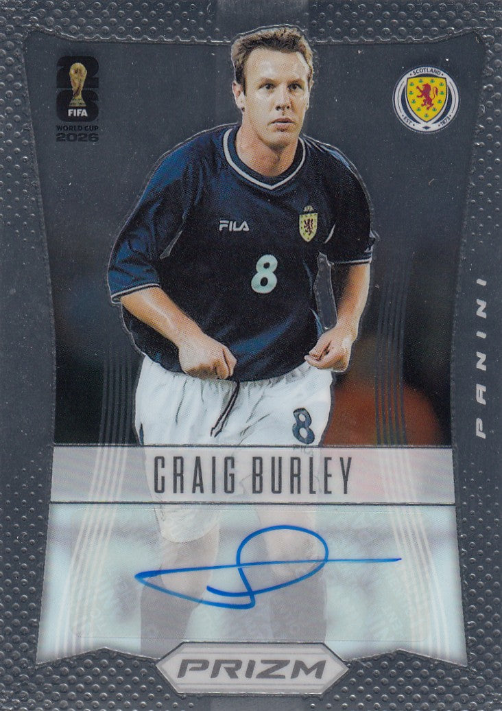 12-CB. CRAIG BURLEY - SCOTLAND - THROWBACK SIGNATURES