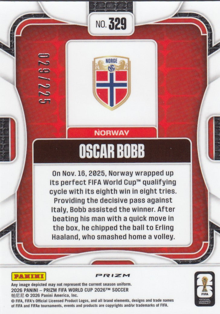 329. OSCAR BOBB - NORWAY - FLUORESENT BLUE WAVE #225