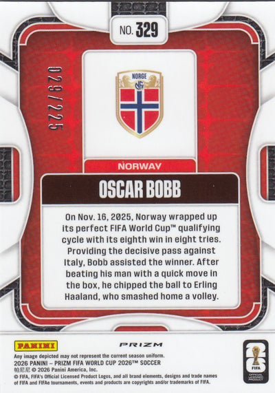 329. OSCAR BOBB - NORWAY - FLUORESENT BLUE WAVE #225